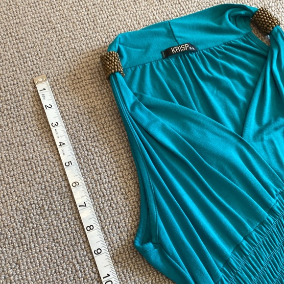 Sleeveless long summer dress - Picture 5 of 8